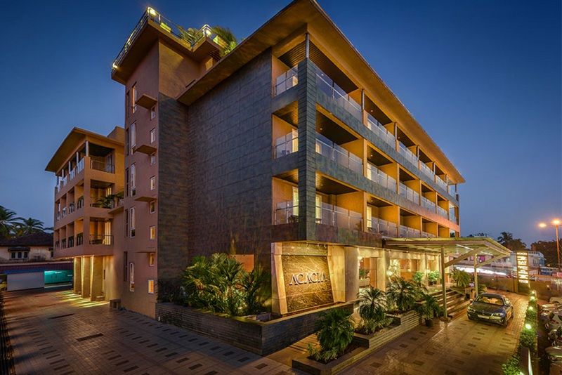 Hotel Acacia Goa Sinquerim Exterior foto